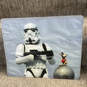Lot of two placemats Stormtrooper and Mickey Mouse by flash bags Sylvia S